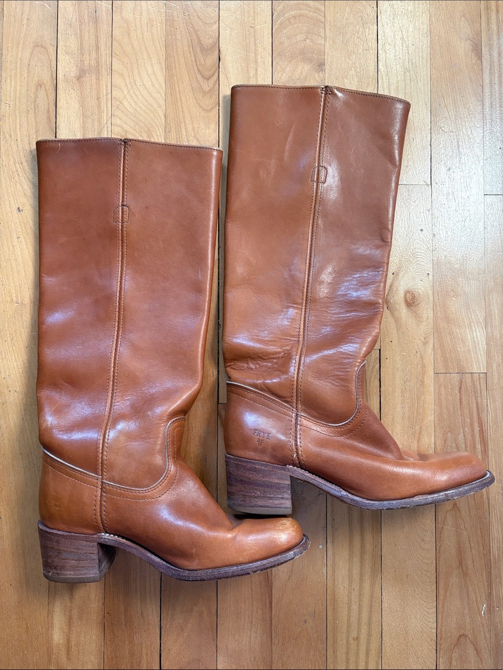 Vintage 1960-80s Frye Tall leather boots